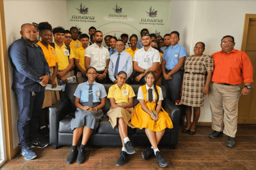 GOGEC conducts Oil and Gas training for students from Diamond Secondary, Friendship Secondary, and Cummings Lodge Secondary Schools
