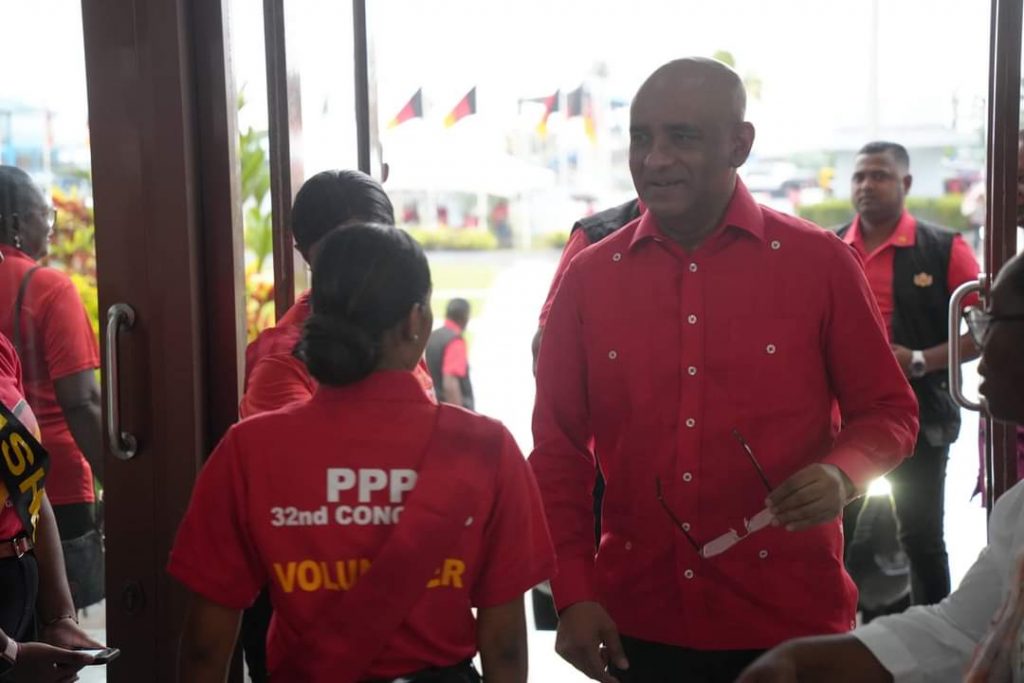 Dr. Bharrat Jagdeo, Vice President and Secretary General of the PPP/C party