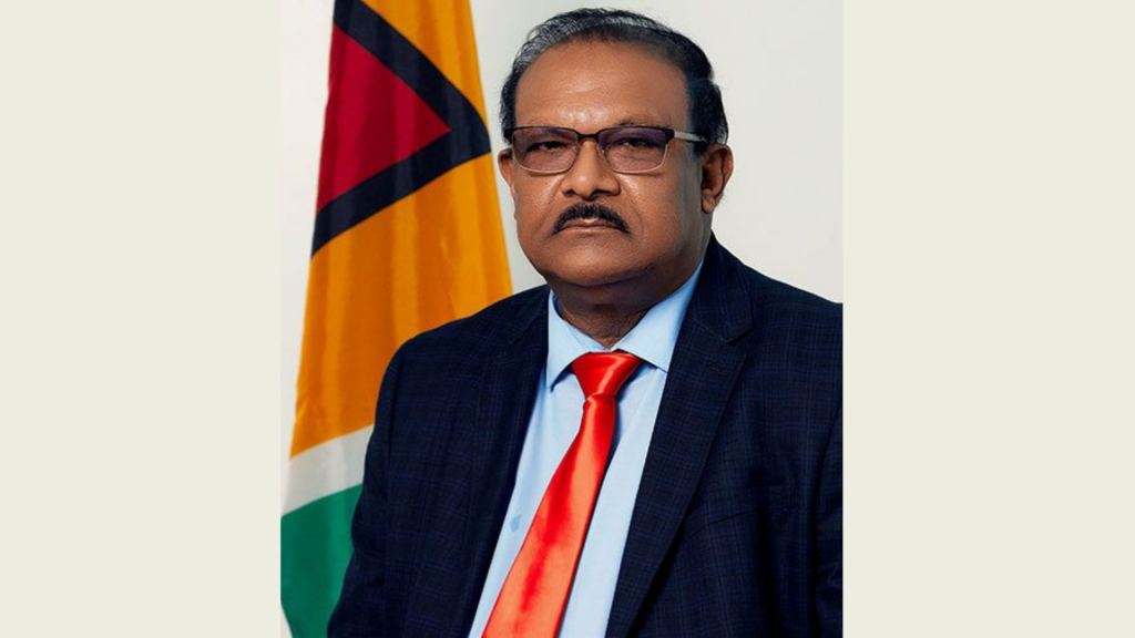 Minister within the Ministry of Local Government and Regional Development Anand Persaud