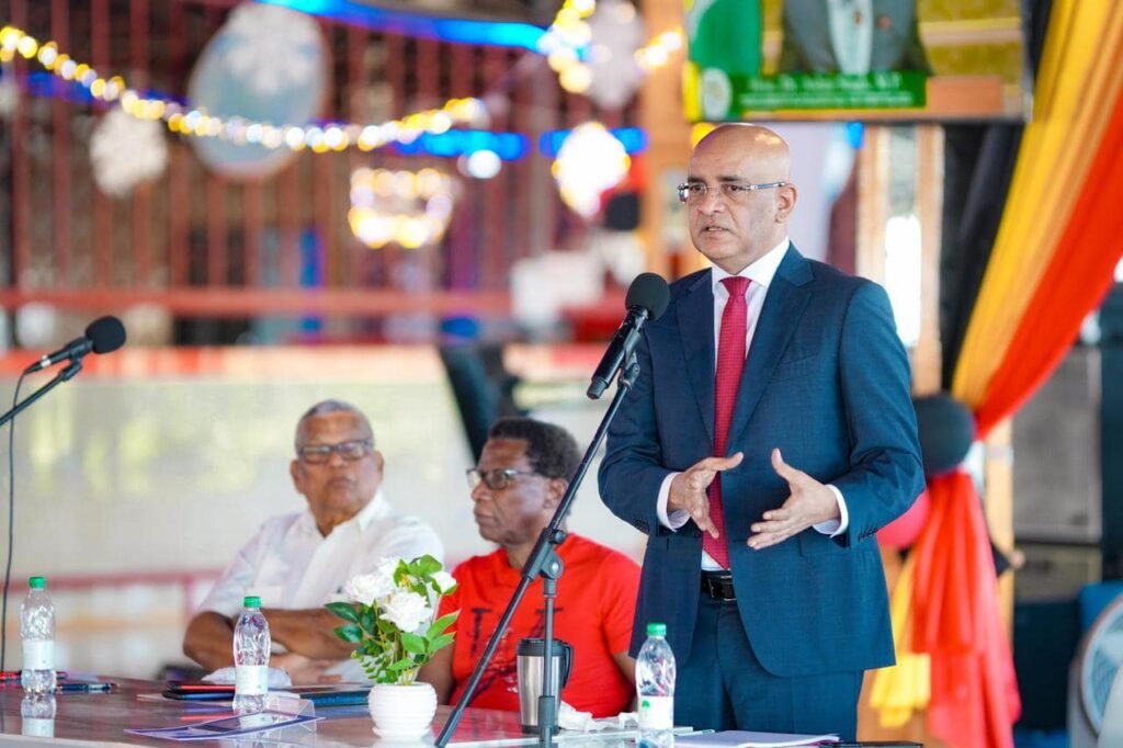 Vice President and Secretary General of PPP Party Dr. Bharrat Jagdeo