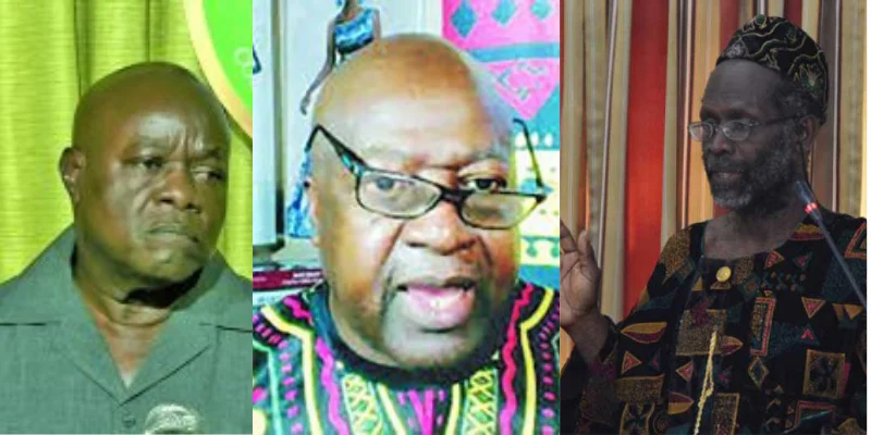 Aubrey Norton, David Hinds and Takuma Ogunseye