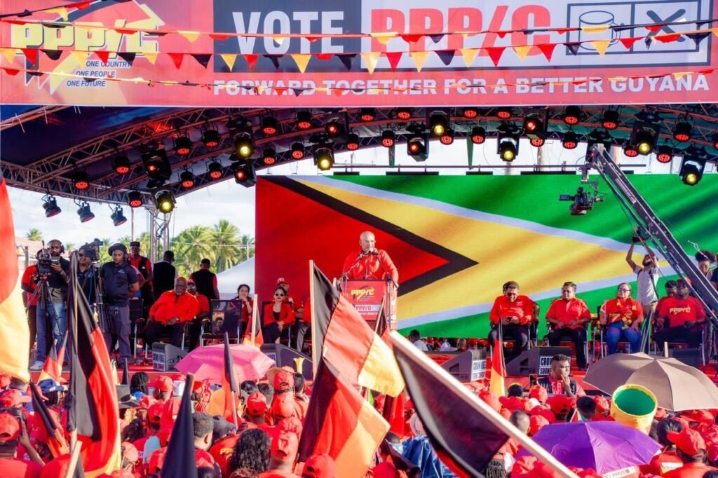 Vice President: Dr. Bharrat Jagdeo