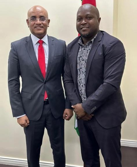 Vice President: Dr. Bharrat Jagdeo and James Bond