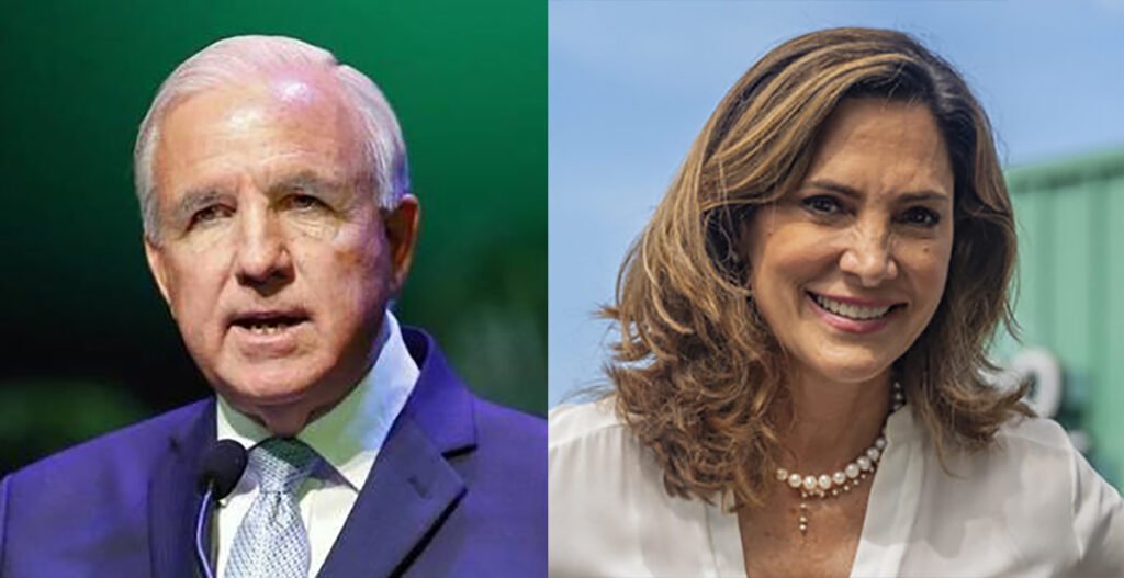 U.S. Congress members, Carlos Gimenez and Maria Alvira Salazar
