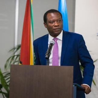 Minister of Foreign Affairs and International Co-operation, Hugh Todd