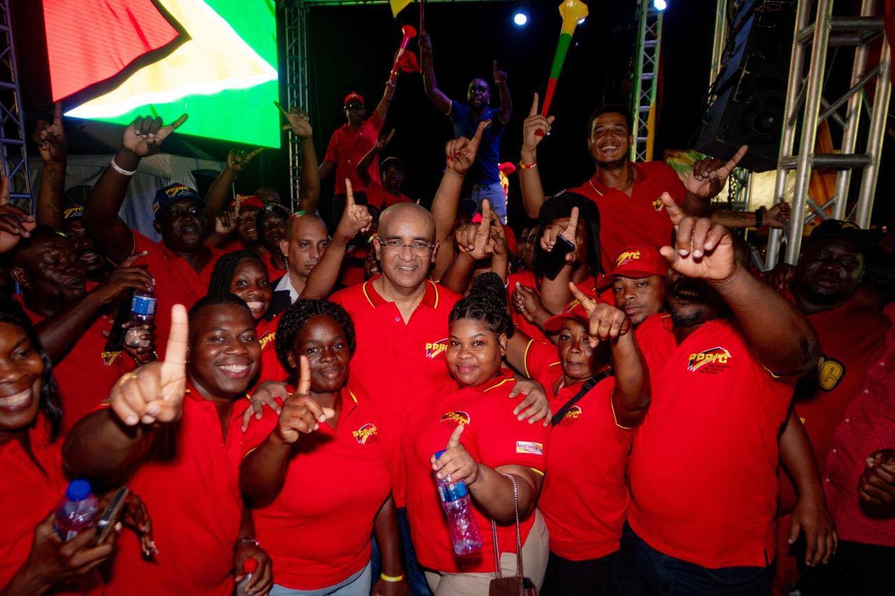 Vice President: Dr. Bharrat Jagdeo