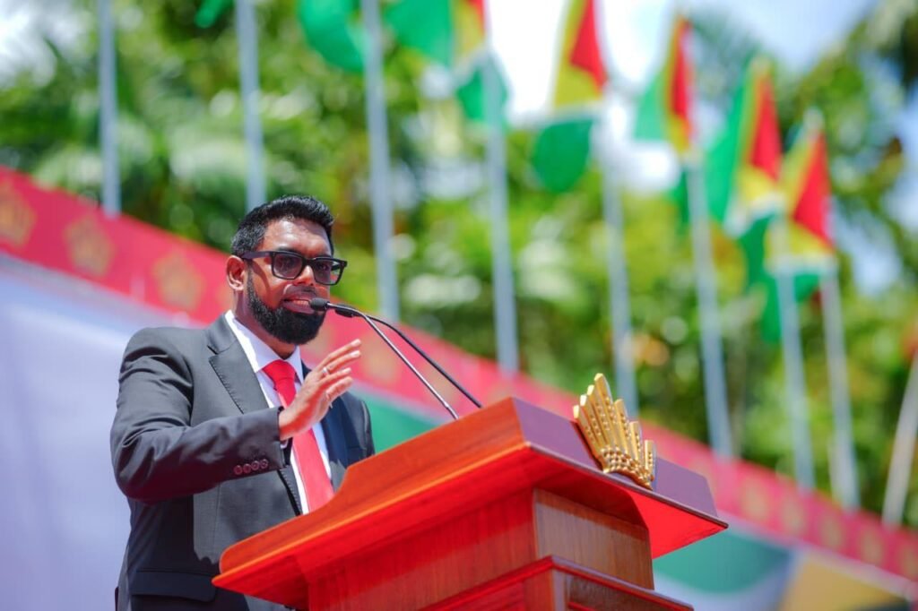 President Dr. Irfaan Ali at his 2nd term Swearing Ceremony