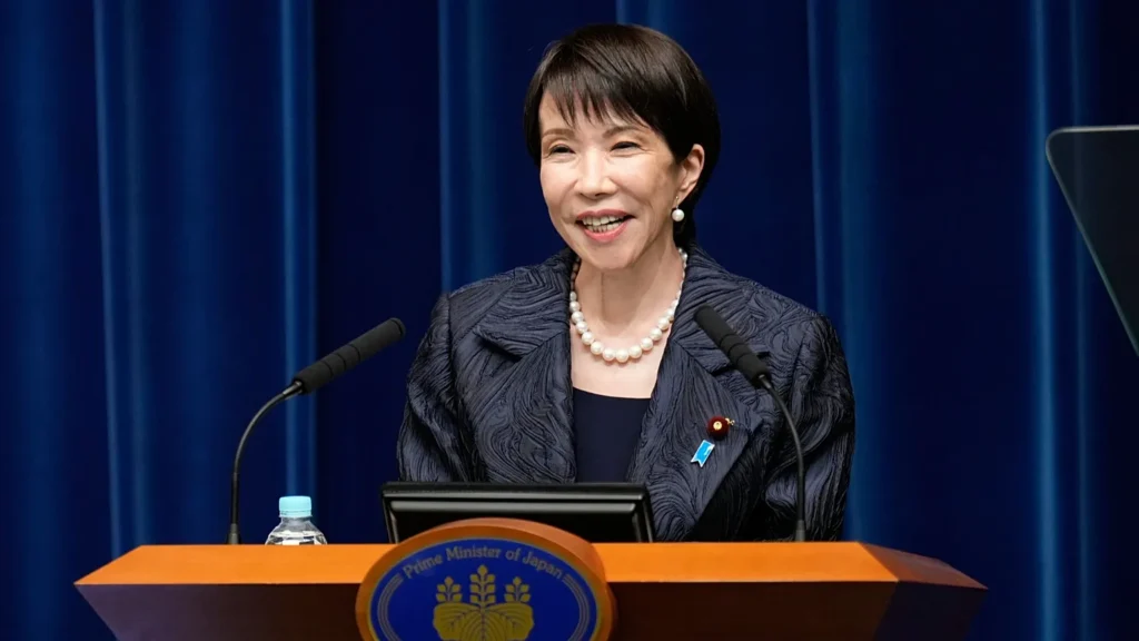 Sanae Takaichi becomes Japan's first female prime minister