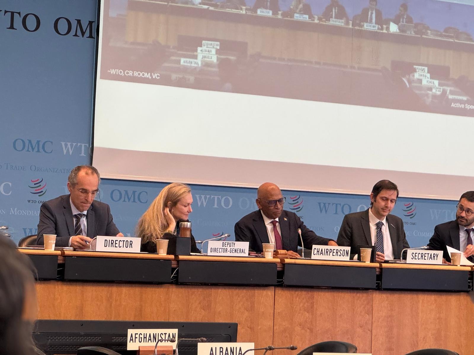 New chairperson, Dr. Leslie Ramsammy