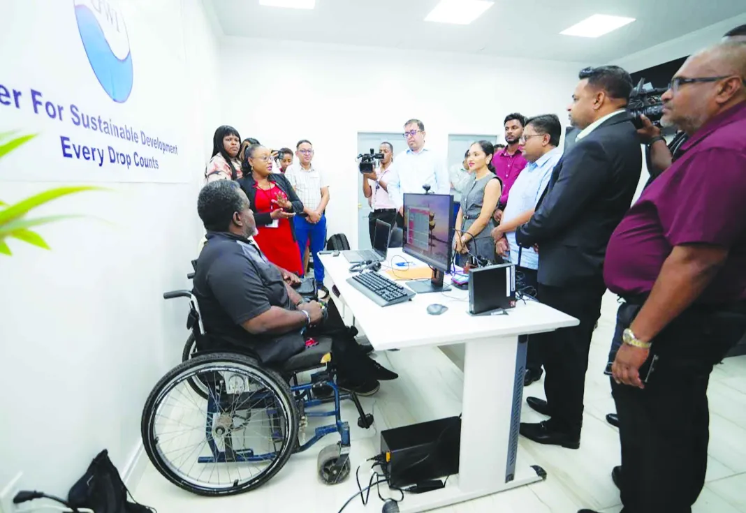 Many companies have committed to employing disabled staff. 