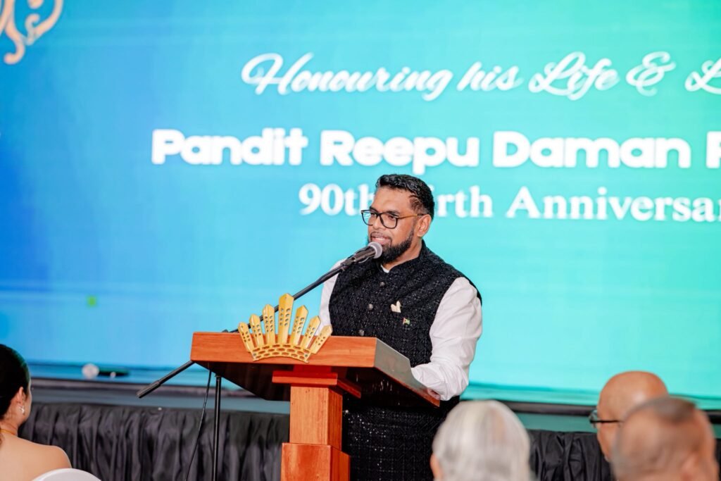 President Dr Irfaan Ali