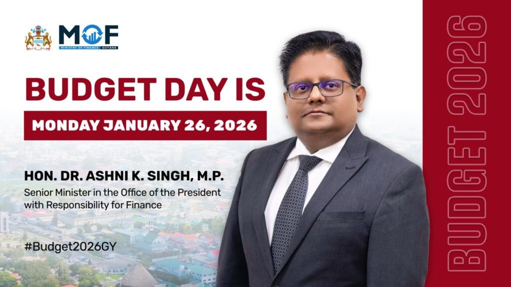 Budget 2026 sets stage for next phase of Guyana’s development drive