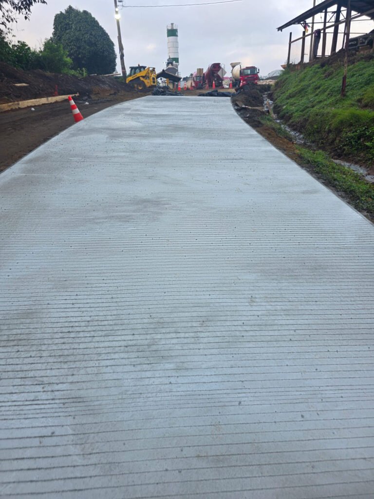 Matthews Ridge main access road upgrade nears completion
