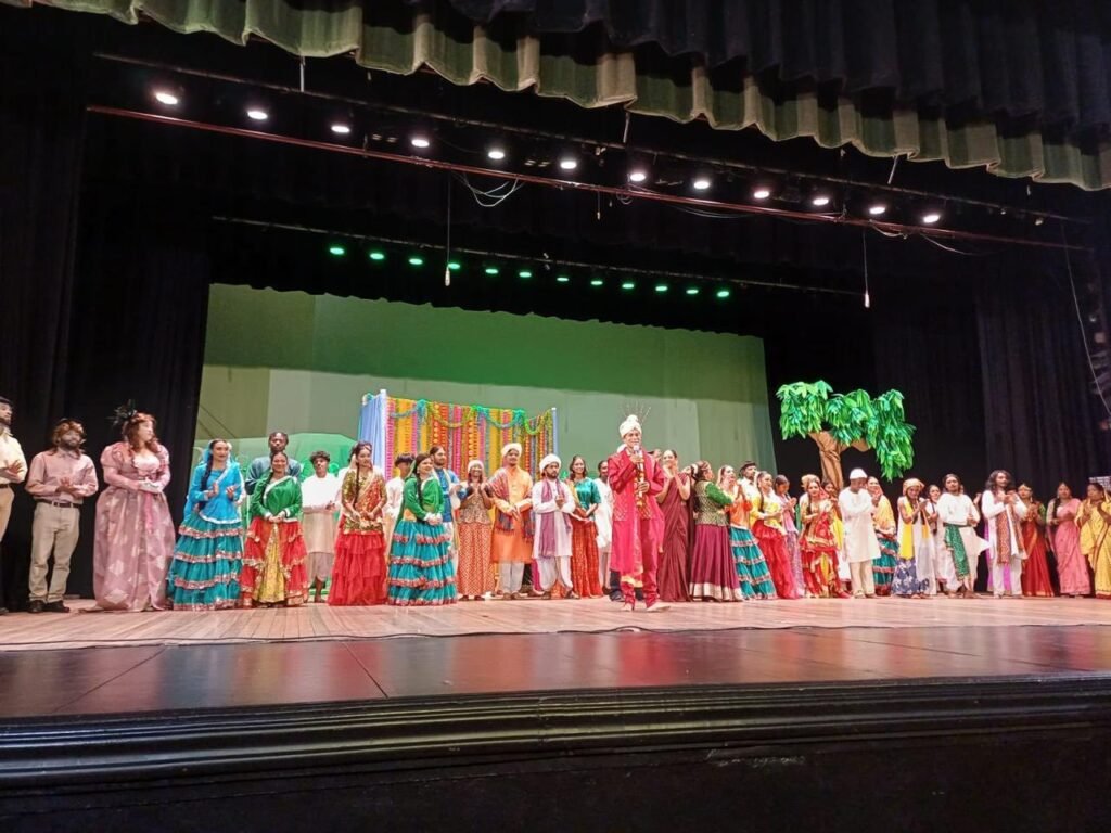 A captivating theatrical production showcasing the historic journey of Indian indentured workers to Guyana captivated audiences at the National Cultural Centre