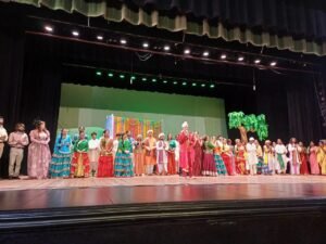 A captivating theatrical production showcasing the historic journey of Indian indentured workers to Guyana captivated audiences at the National Cultural Centre