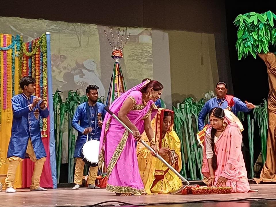A captivating theatrical production showcasing the historic journey of Indian indentured workers to Guyana captivated audiences at the National Cultural Centre