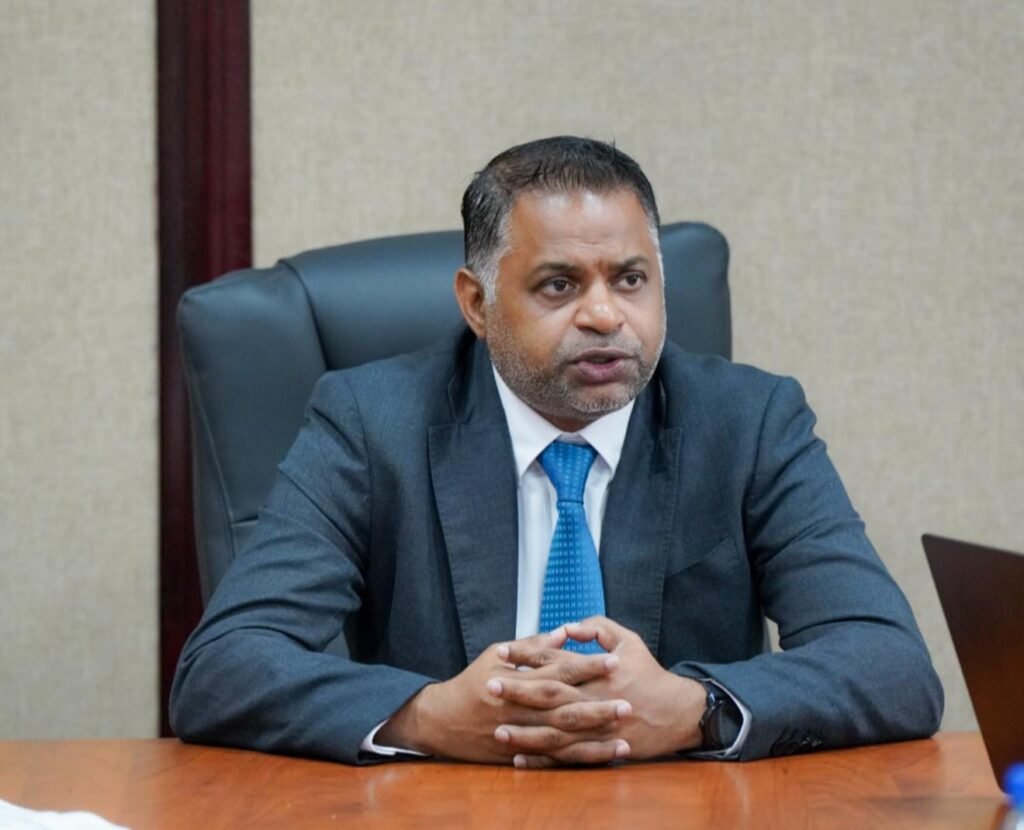 Minister of Public Utilities and Aviation Deodat Indar