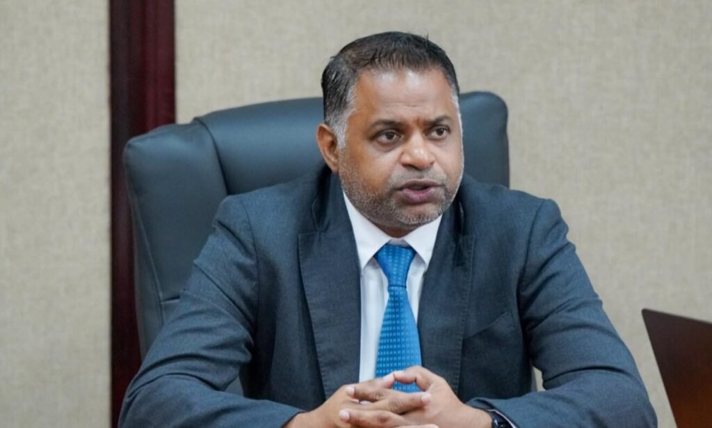 Minister of Public Utilities and Aviation Deodat Indar
