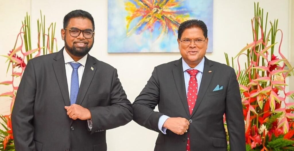 Nation Mourns: Former Surinamese President Chandrikapersad Santokhi Passes Away Former President of Suriname Chandrikapersad Santokhi and President Dr. Irfaan Ali