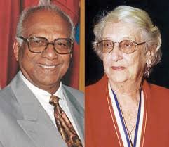 Dr Cheddi Bharrat Jagan with his wife Janet Jagan