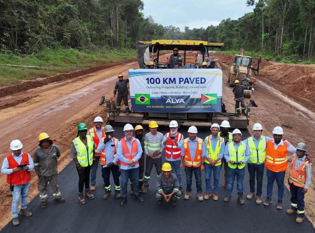 Linden-Mabura Road project gets an additional 100km paved road