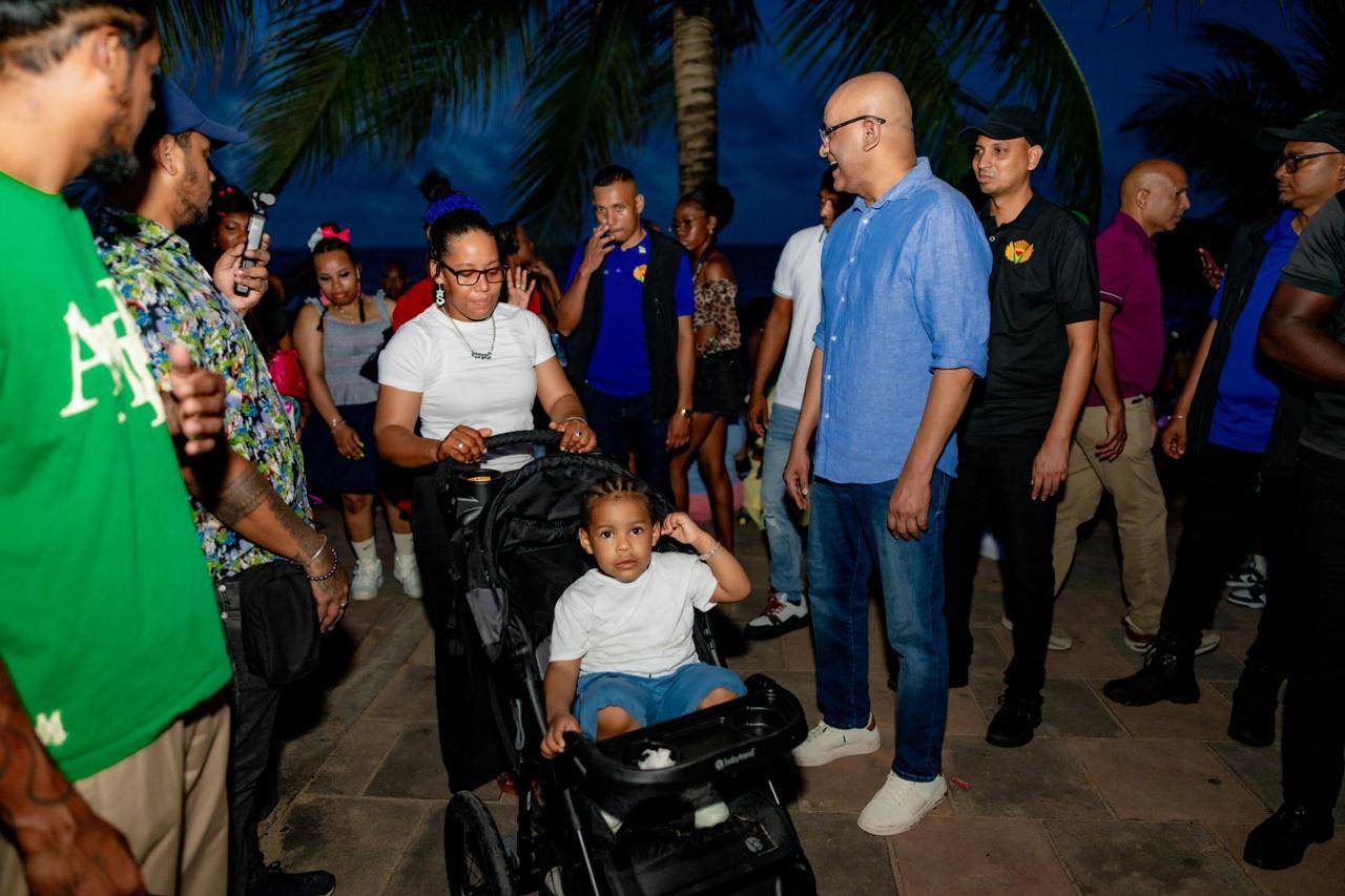 Vice President Dr Bharrat Jagdeo Attending Guyanese Event