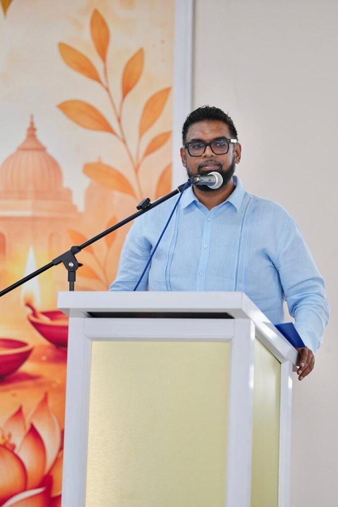 President Dr Irfaan Ali