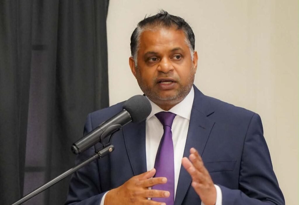 Minister of Public Utilities and Aviation Deodat Indar