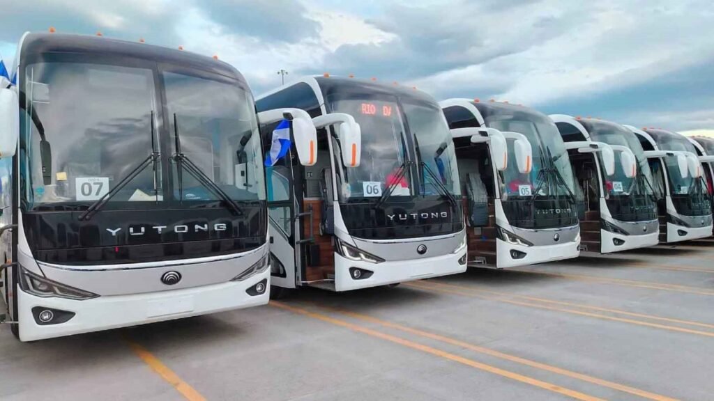 China’s Delivery of 600 Advanced Buses