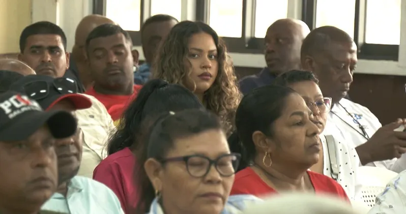 Some of the residents that were in attendance at the public day
