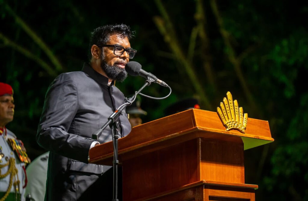 President Dr Mohamed Irfaan Ali