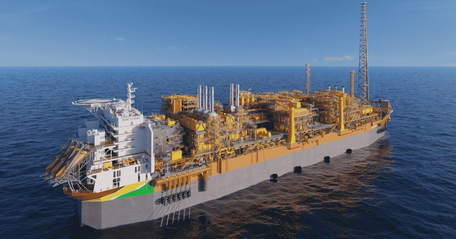 Guyanese oil ship