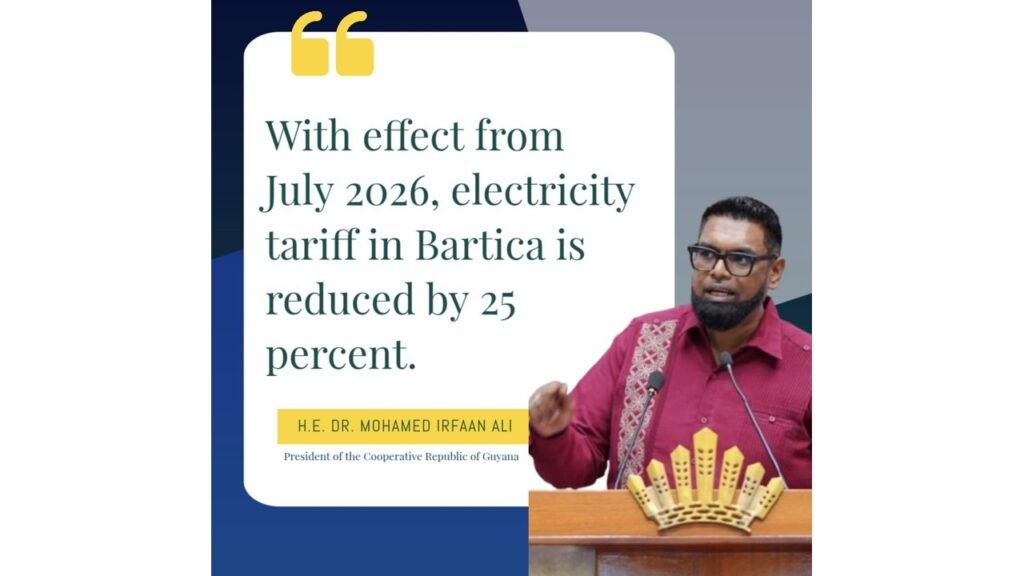 President Dr Irfaan Ali