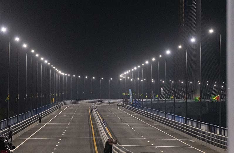 The Bharrat Jagdeo Demerara River Bridge