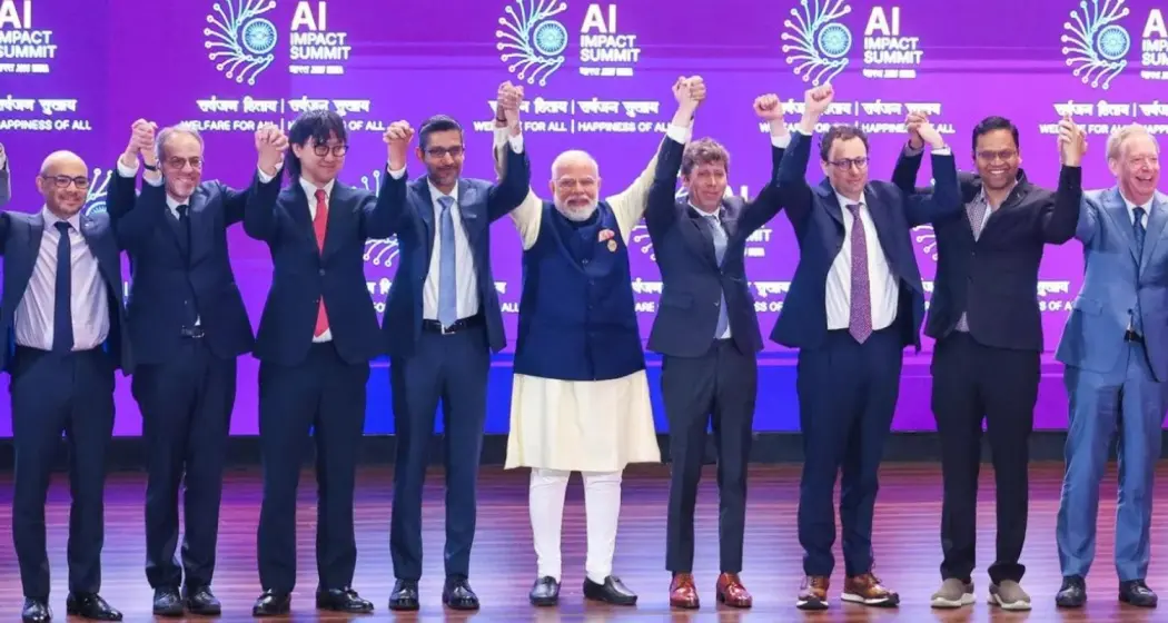 PM Modi with World Tech Leaders