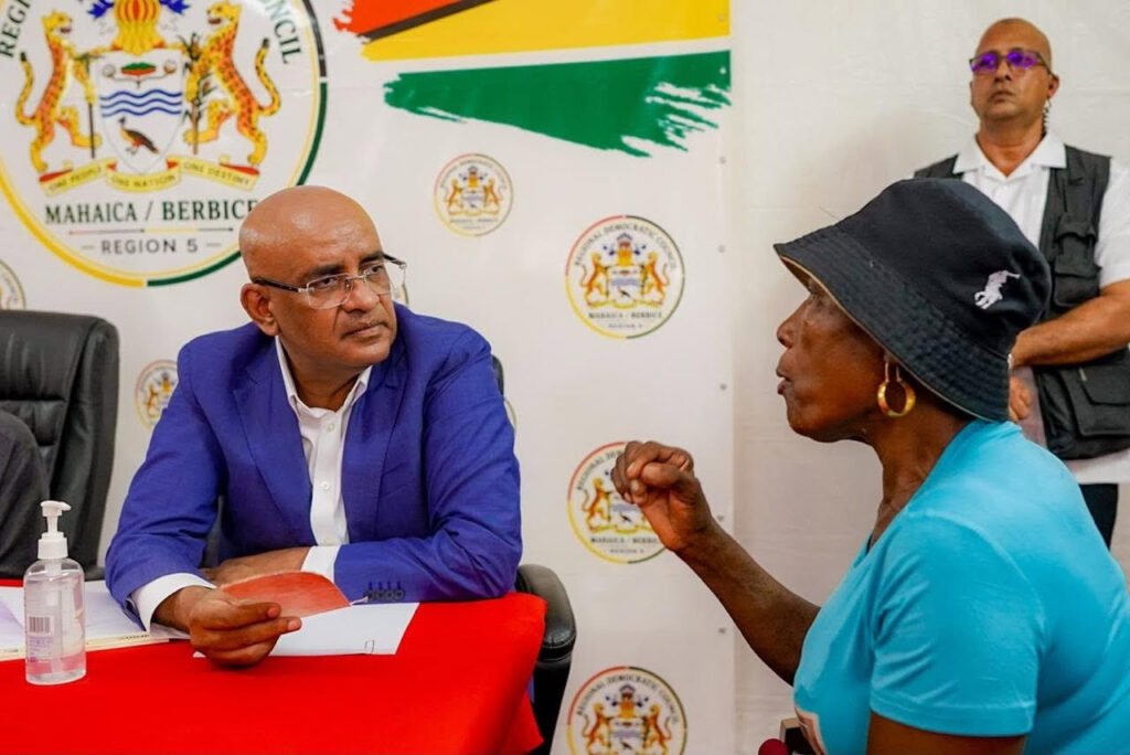 “This is how you’re supposed to do it” – Region Five residents Vice President Dr Bharrat Jagdeo