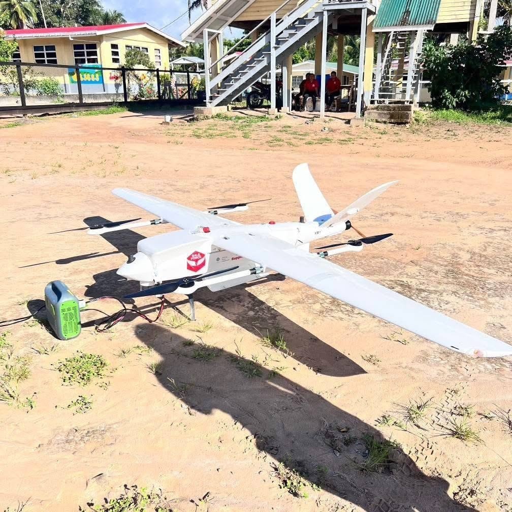 From Sky to Village: Drones bring medicines to Moraikobai