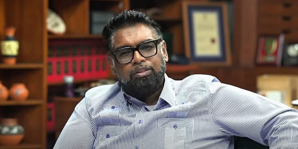 President Dr Mohamed Irfaan Ali