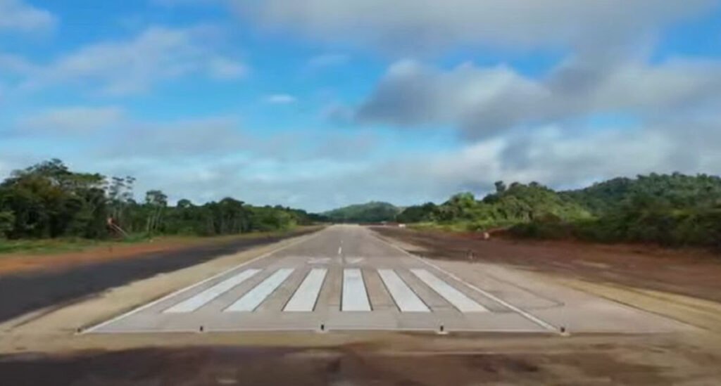 Matthews Ridge Airstrip 70% complete