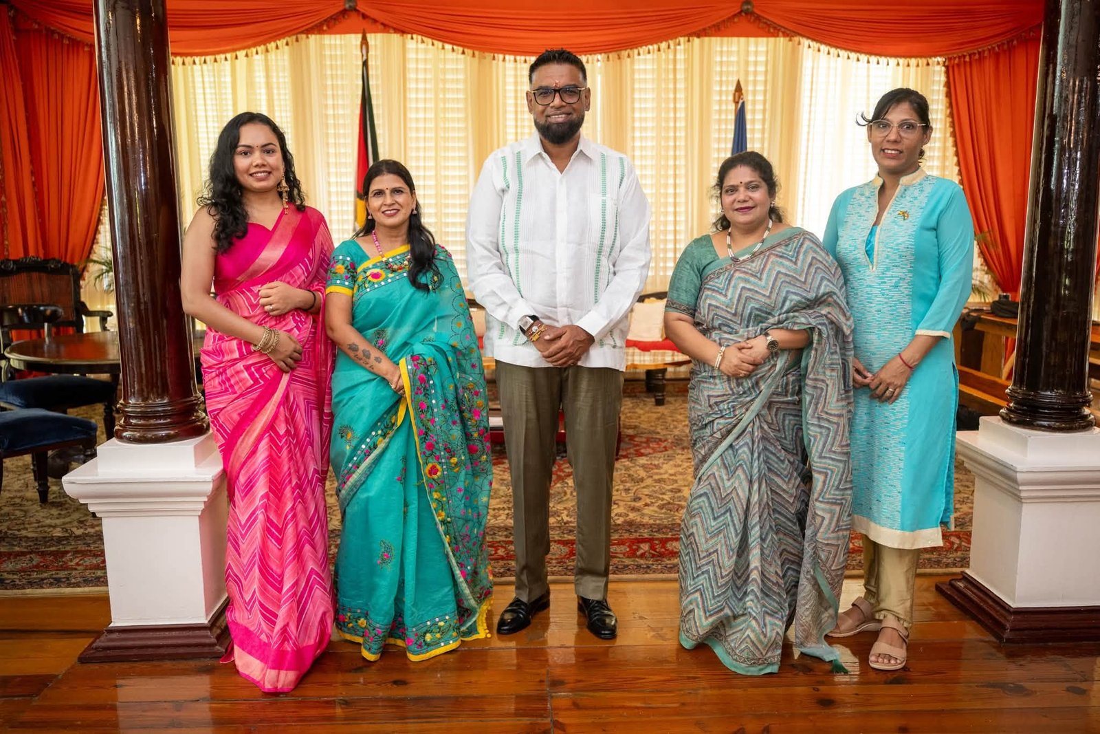 President Dr Irfaan Ali celebrating Raksha Bandhan