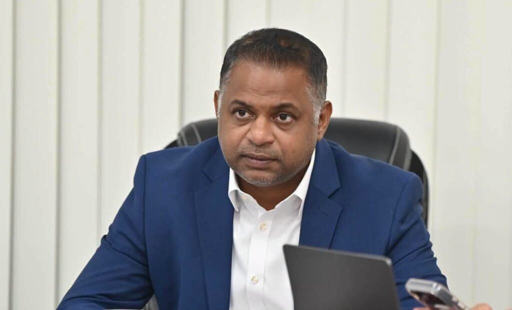 Public Utilities and Aviation Minister Deodat Indar