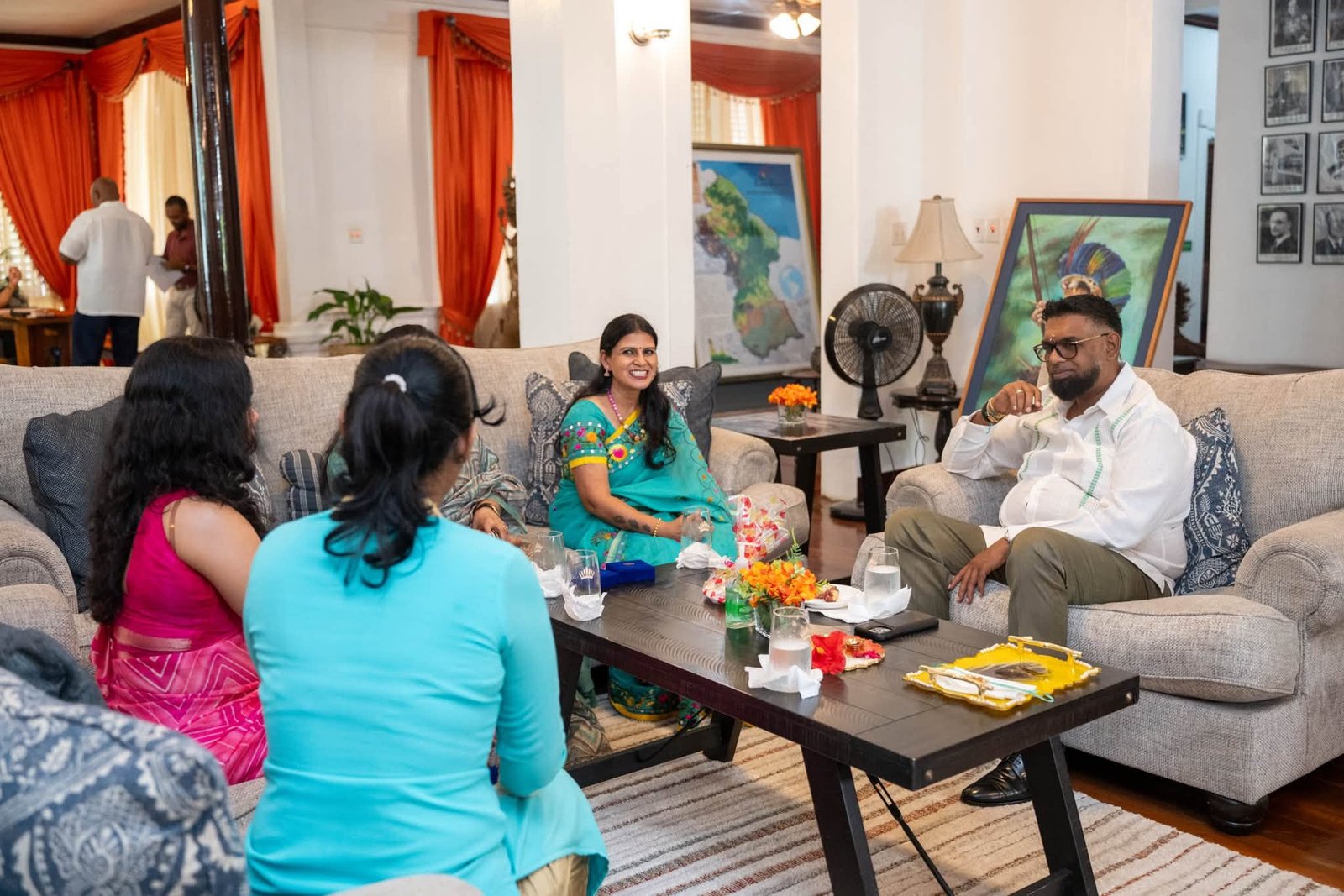 President Dr Irfaan Ali celebrating Raksha Bandhan