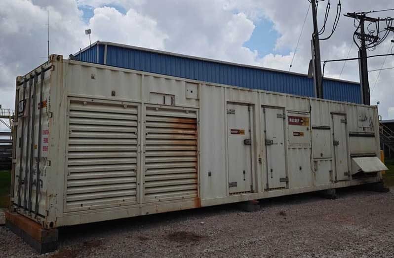 An additional 1.5MW portable generating set has arrived at Bosai’s Linden power house. Installation is underway, with the unit expected to begin supplying power by mid-next week