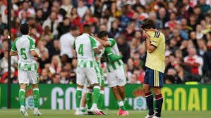 Arsenal suffer disappointing defeat to Real Betis in preseason friendly