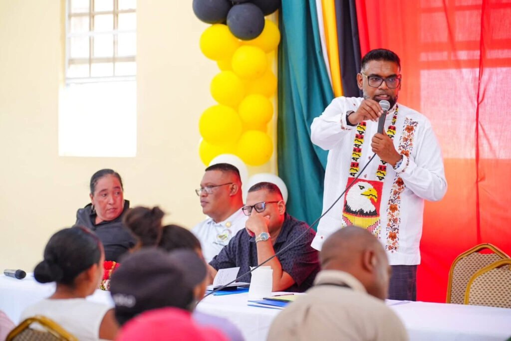 President Dr Mohamed Irfaan Ali