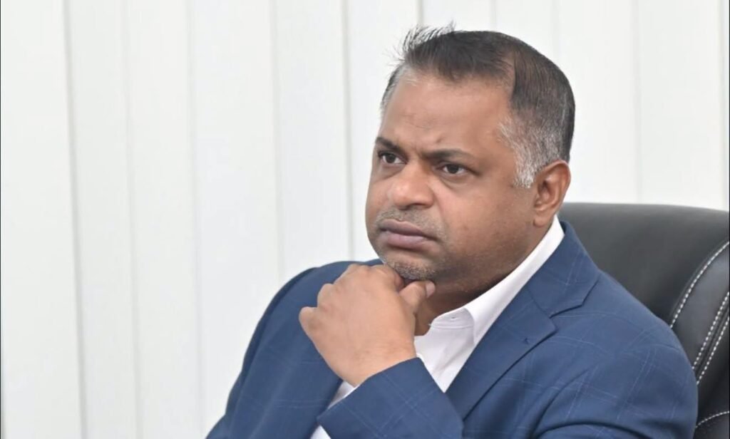 Minister of Public Utilities and Aviation Deodat Indar
