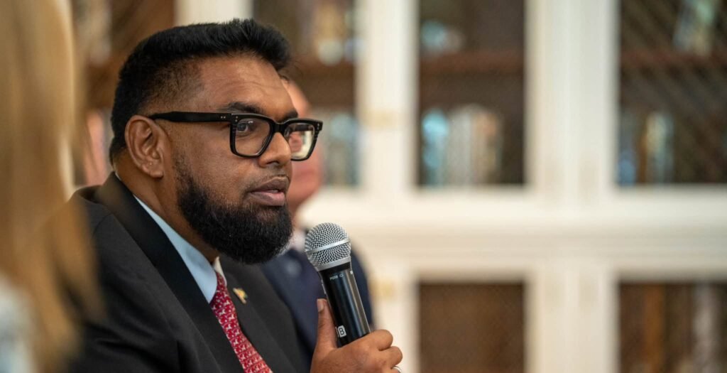 President Dr Mohamed Irfaan Ali