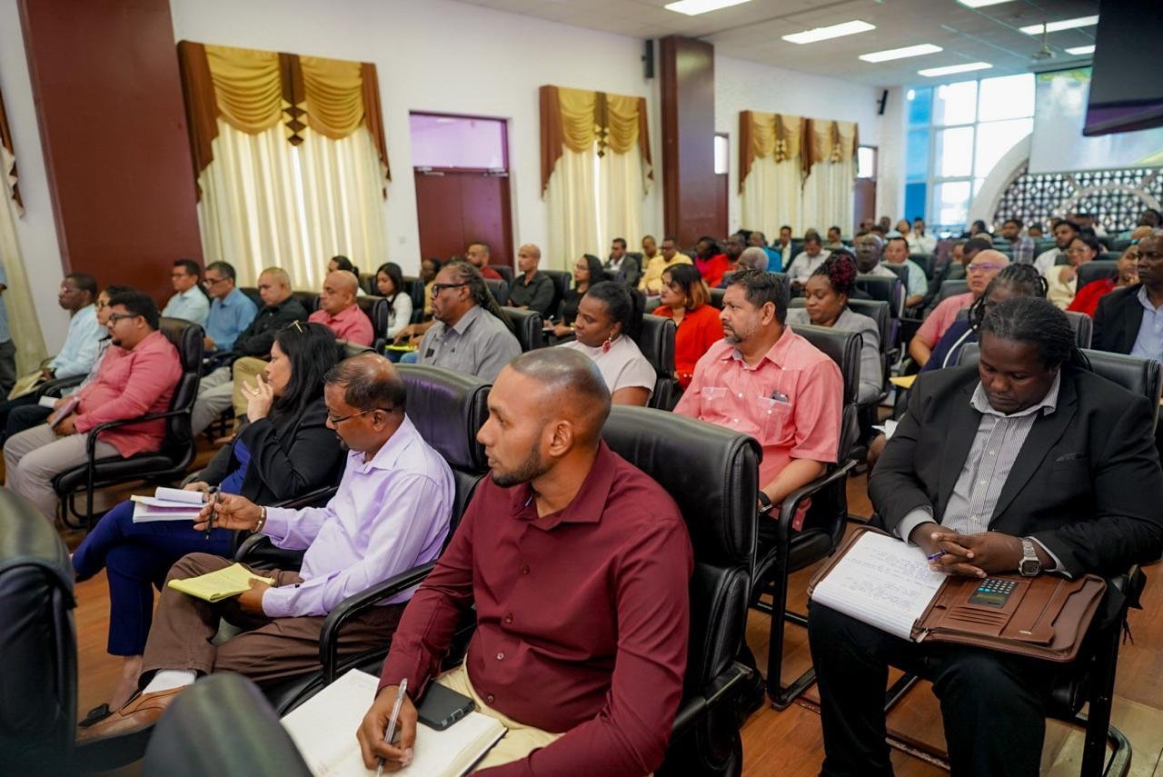 Ministers and Permanent Secretaries, Regional Executive Officers, accounting officers of key semi-autonomous agencies during the meeting