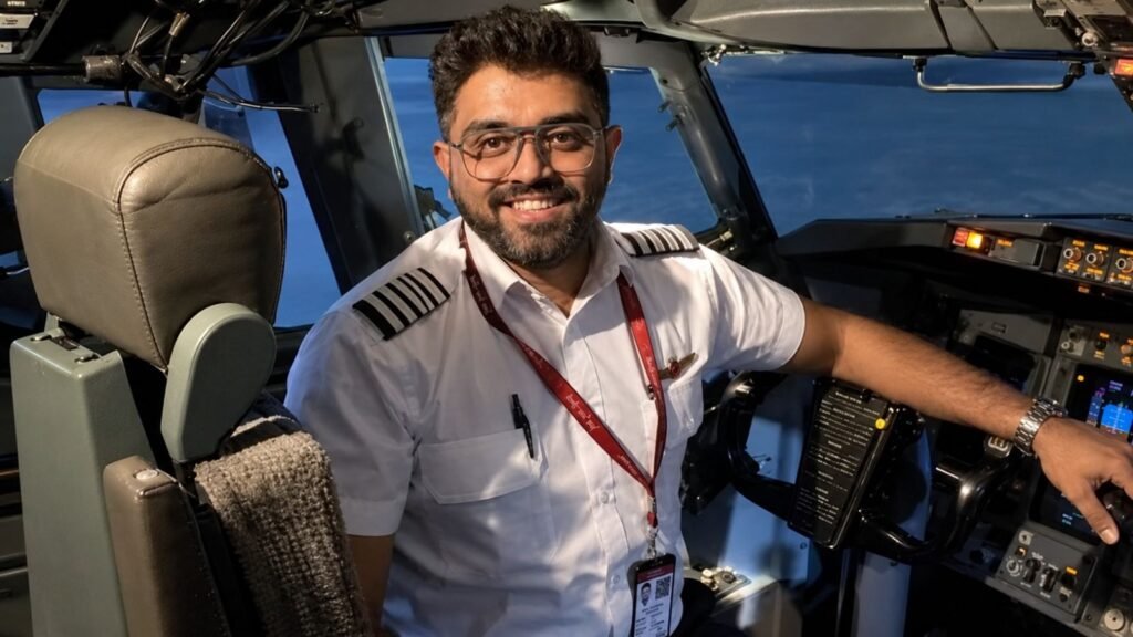 Indian pilot Captain Smit Machchhar
