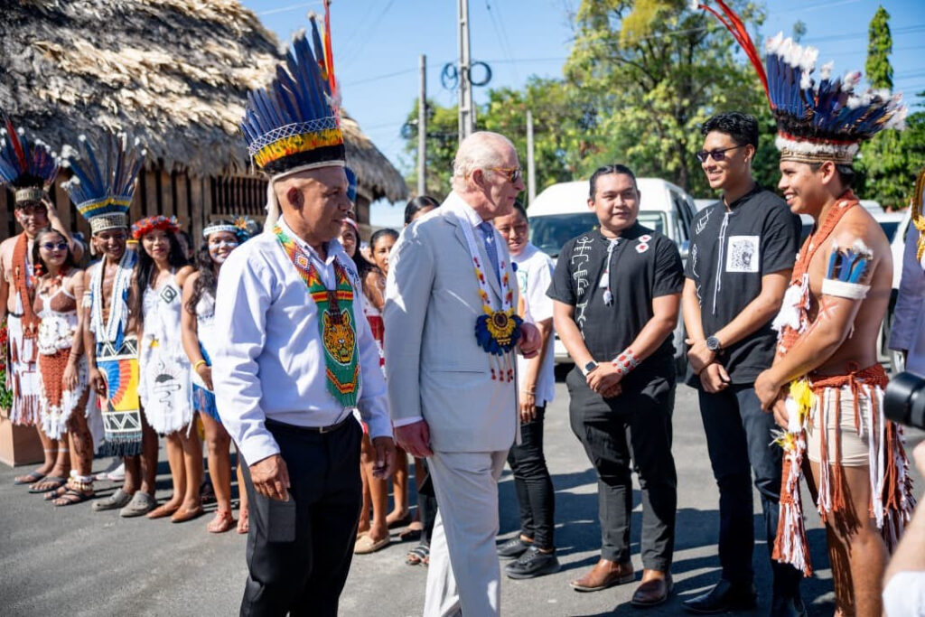King Charles III celebrates Guyana’s indigenous heritage during Umana Yana visit
